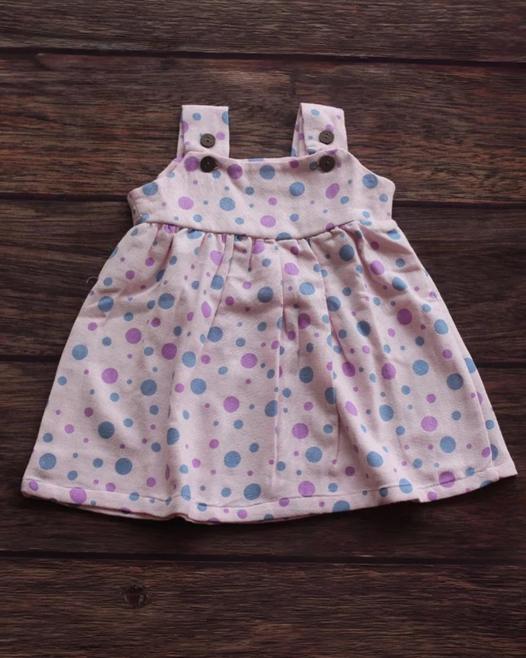 Lavender Dots Frock