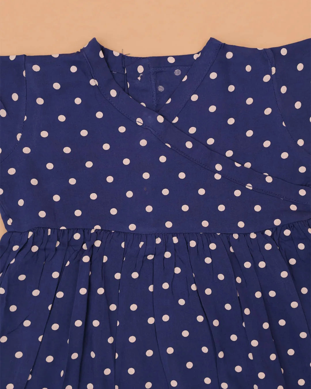 Blue Polka Dots Frock