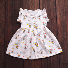 FROCKS - TEDDY BALLOON PRINT