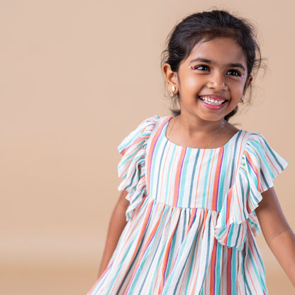 Multi Stripes Back Knot