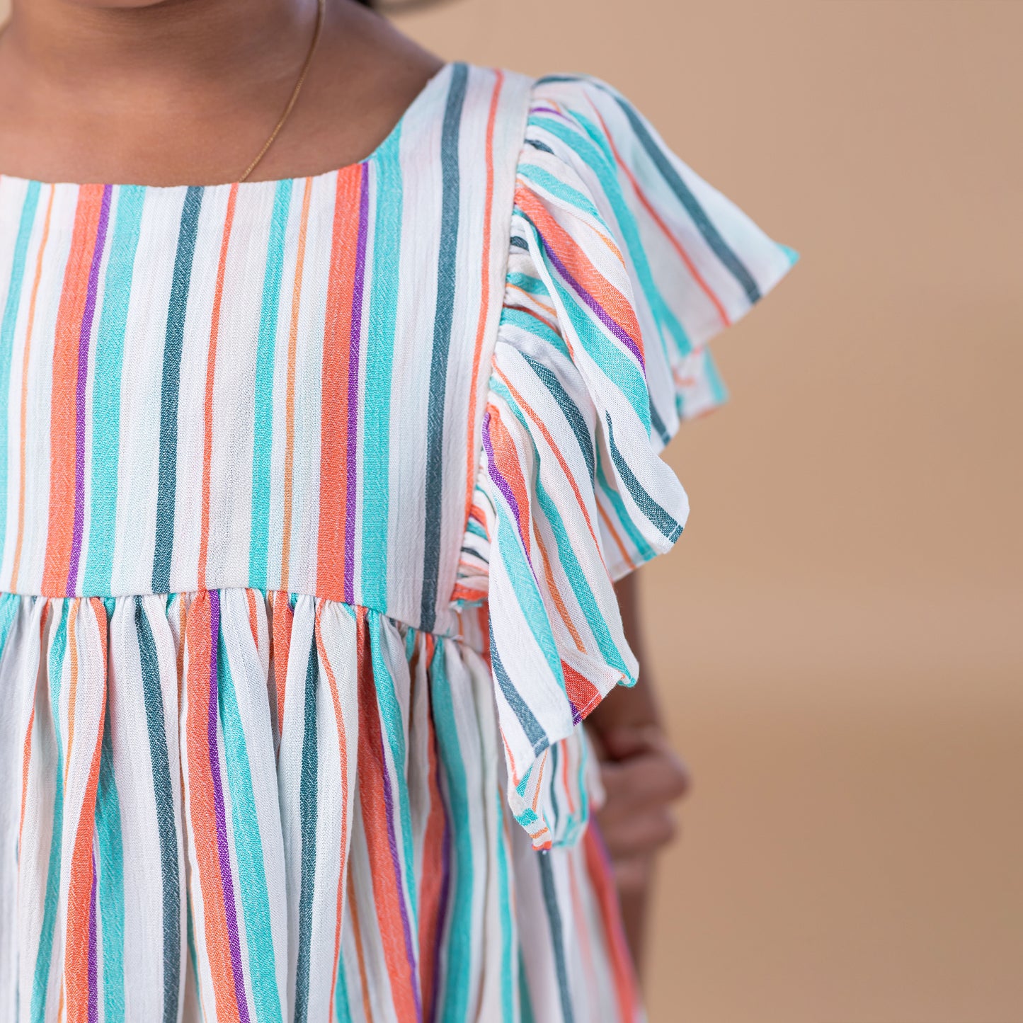 Multi Stripes Back Knot