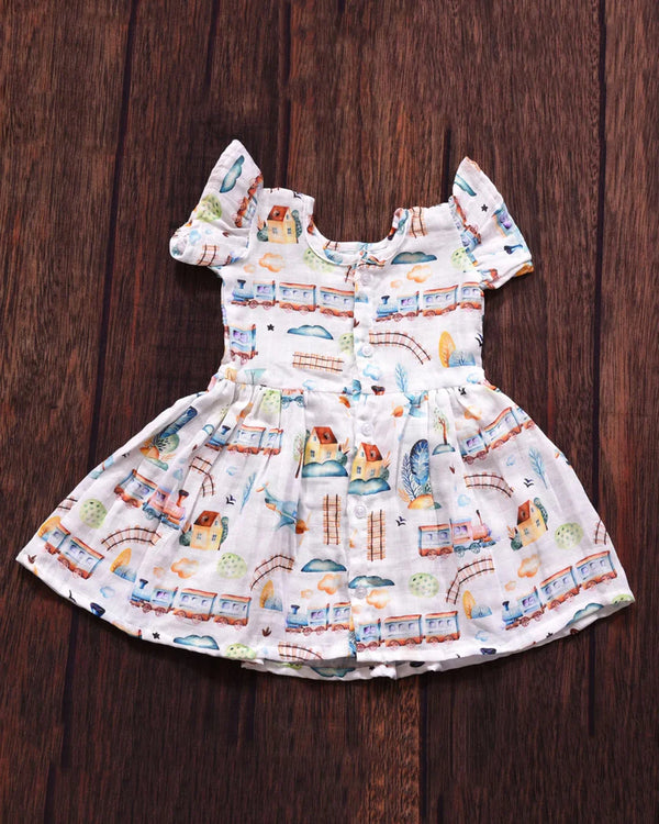 FROCK TRAIN PRINT