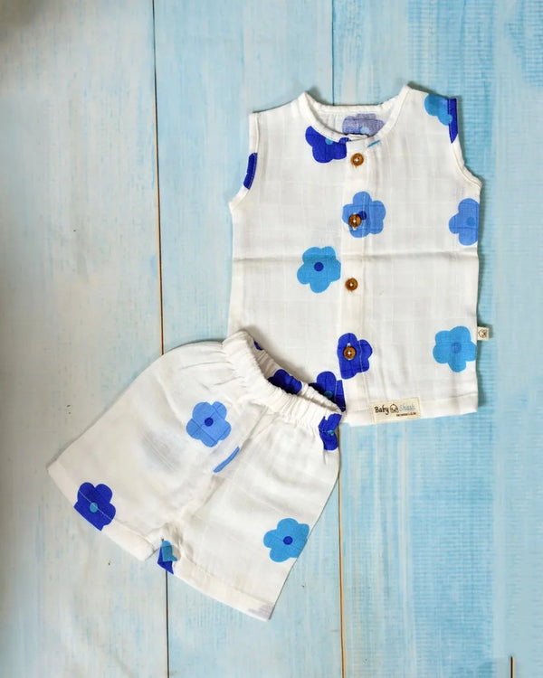 JABLA SET BLUE FLORAL