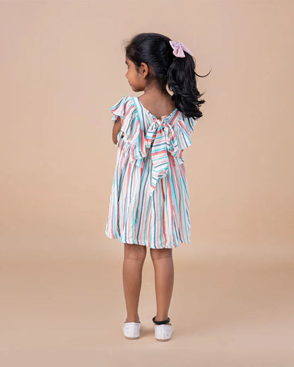 Multi Stripes Back Knot