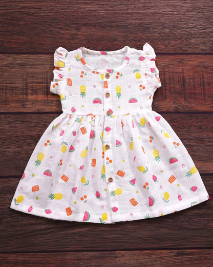 FROCKS - FRUITS PRINT
