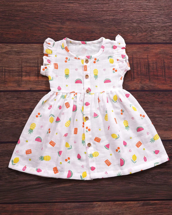 FROCKS - FRUITS PRINT