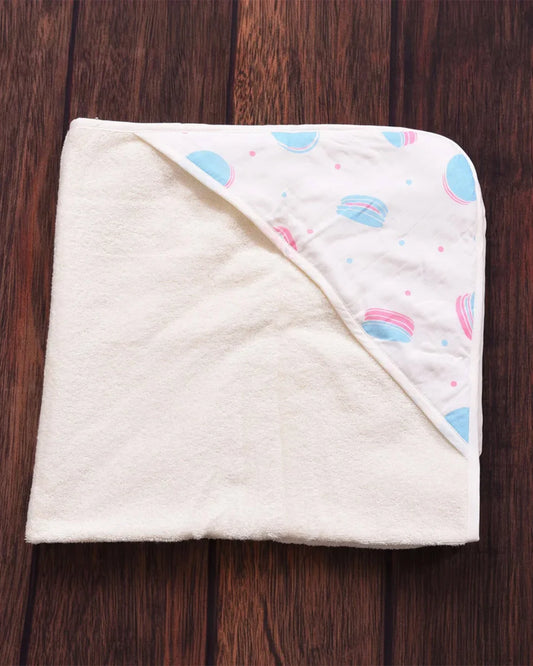 HOODED TOWEL -DESIGN PRINT