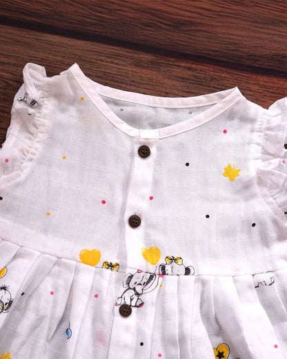 FROCKS-ELEPHANT PRINT