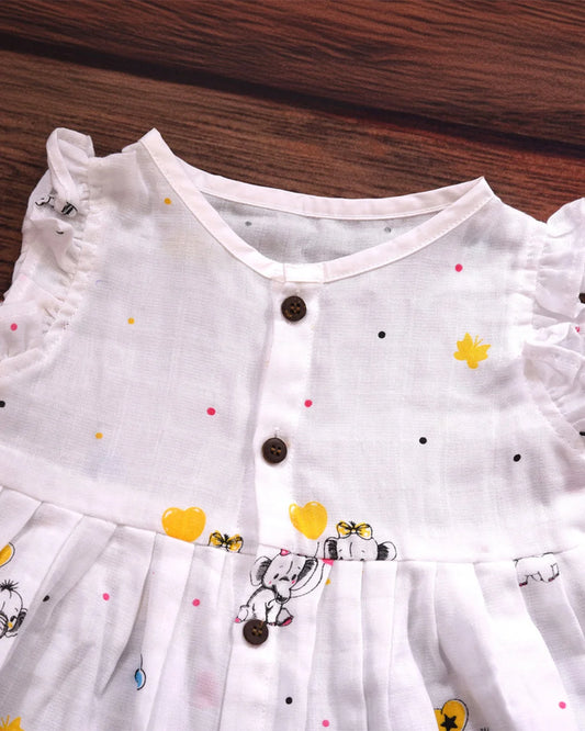 FROCKS-ELEPHANT PRINT