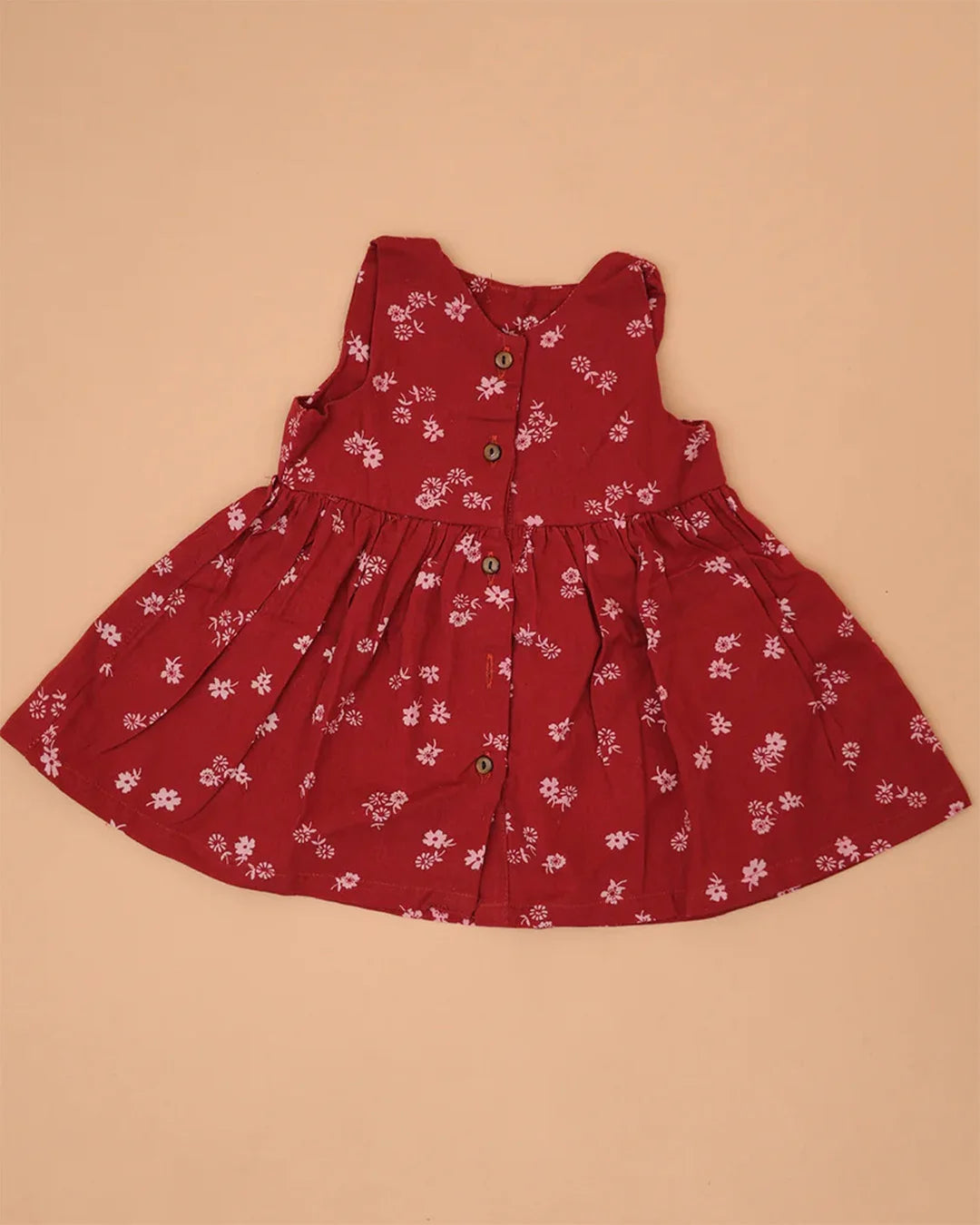Red Floral Frock