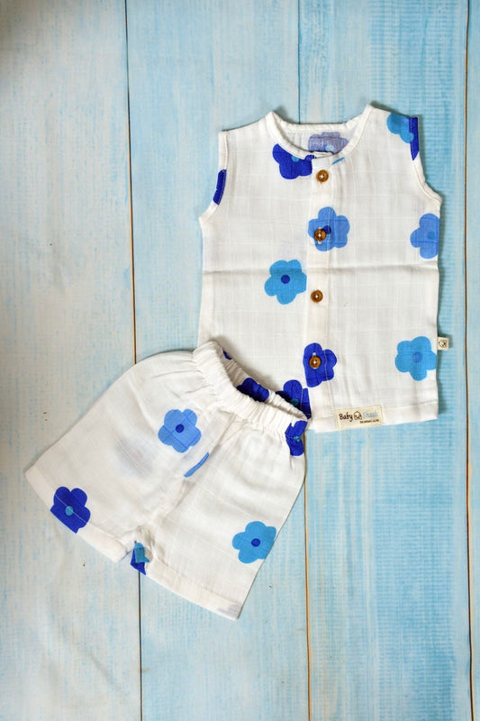 JABLA SET BLUE FLORAL
