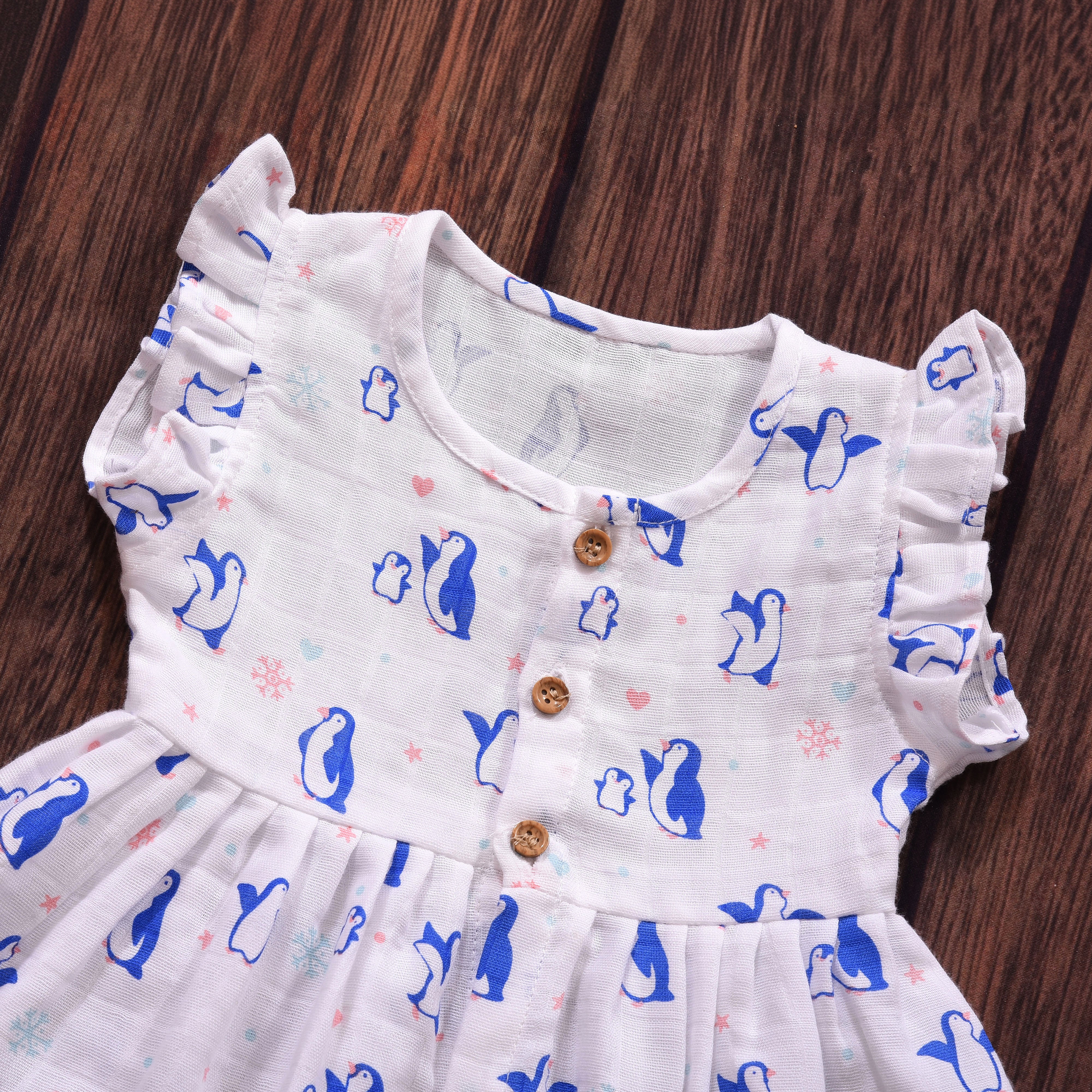 FROCK- PENGUIN PRINT