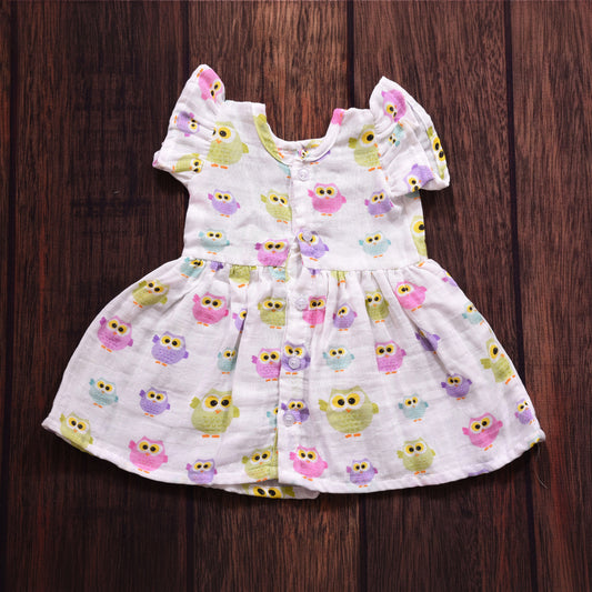 FROCK OWL PRINT