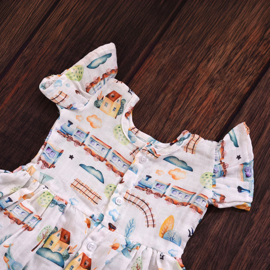 FROCK TRAIN PRINT