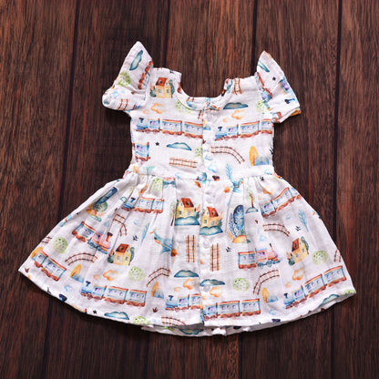 FROCK TRAIN PRINT