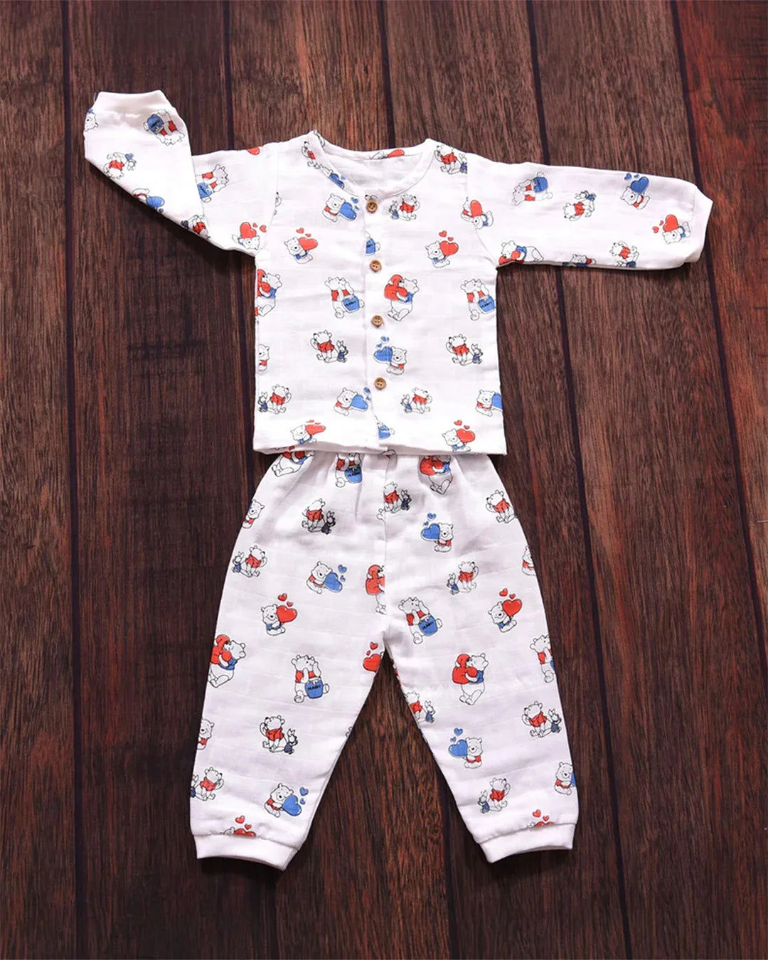 PYJAMAS  TEDDY PRINT